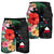 Hawaiian Map Hawaii Flag Hibiscus Polynesian Men's Shorts AH - Polynesian Pride