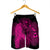 Hawaiian Map Heart Hula Girl Hibiscus Pink Polynesian Men's Shorts - AH - Polynesian Pride