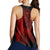 Hawaiian Map Heart Hula Girl Hibiscus Red Polynesian Racerback Tank - AH - Polynesian Pride