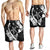 Hawaiian Map Hibiscus Turtle Fish Hook Polynesian Men's Shorts - AH - Polynesian Pride