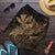 Hawaiian Map Hula Girl Hibiscus Kanaka Polynesian Men's Shorts - Gold - AH Art - Polynesian Pride