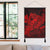 Hawaiian Map Hula Girl Hibiscus Kanaka Polynesian Hanging Poster - Red - AH - Polynesian Pride