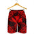 Hawaiian Map Kanaka Hibiscus Red Polynesian Men's Shorts - AH - Polynesian Pride