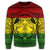 Hawaiian Map Madame Pele Mauna Kea Plumeria Polynesian Sweatshirt Reggae AH - Polynesian Pride