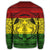 Hawaiian Map Madame Pele Mauna Kea Plumeria Polynesian Sweatshirt Reggae AH - Polynesian Pride