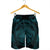 Hawaiian Map Madame Pele Polynesian Men's Shorts Blue AH - Polynesian Pride