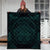 Hawaiian Map Madame Pele Polynesian Premium Quilts Dark Green AH - Polynesian Pride