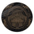 Hawaiian Map Madame Pele Polynesian Round Carpet Gold AH Round Carpet Luxurious Plush - Polynesian Pride