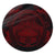 Hawaiian Map Madame Pele Polynesian Round Carpet Red AH Round Carpet Luxurious Plush - Polynesian Pride