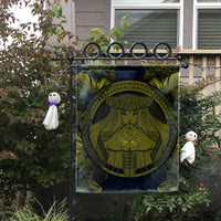 Hawaiian Map Madame Pele Polynesian Flag Yellow AH - Polynesian Pride