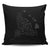 Hawaiian Map Manta Ray Gray Polynesian Pillow Covers - AH Pillow Covers Black - Polynesian Pride