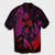 Hawaiian Map Palm Trees Fish Hook Polynesian Hawaiian Shirt Colorful Red - AH - Polynesian Pride