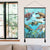 Hawaiian Map Sea Turtles Ocean Polynesian Hanging Poster - AH - Polynesian Pride