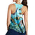 Hawaiian Map Sea Turtles Ocean Polynesian Racerback Tank - AH - Polynesian Pride