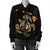 Hawaiian Map Turtle Ohana Hibicus Polynesian Bomber Jacket - AH - Polynesian Pride