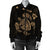 Hawaiian Map Turtle Ohana Hibicus Polynesian Bomber Jacket - Gold - AH - Polynesian Pride
