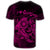 Hawaiian Map Turtle Tattoo Hibiscus Plumeria Polynesian T Shirt Pink AH - Polynesian Pride