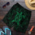 Hawaiian Map Turtle Wave Polynesian Men's Shorts Green - AH Art - Polynesian Pride