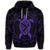 Hawaiian Map Turtle Wave Polynesian Hoodie Purple - Polynesian Pride