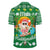 Hawaii Mele Kalikimaka Santa Claus Pattern Christmas Hawaiian Shirt - Green - Labo Style - AH - Polynesian Pride
