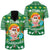 Hawaii Mele Kalikimaka Santa Claus Pattern Christmas Hawaiian Shirt - Green - Labo Style - AH Unisex Green - Polynesian Pride
