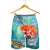 Hawaiian Mermaid Turtle Dolphin Polynesian Men's Shorts - AH - Polynesian Pride