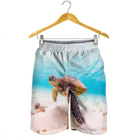 Hawaiian Ocean Picture Men's Shorts - AH - Polynesian Pride