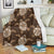 Hawaiian Old School Turtle Premium Blankets - AH White - Polynesian Pride