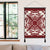 Hawaiian Palm Tree Quilt Tradition Red Hanging Poster - AH - Polynesian Pride