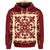 Custom Hawaiian Palm Tree Quilt Vintage Hoodie - Polynesian Pride