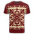 Hawaiian Palm Tree Quilt Vintage T Shirt AH - Polynesian Pride