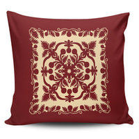 Hawaiian Palm Tree Quilt Vintage Pillow Covers - AH Pillow Covers Black - Polynesian Pride