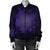 Hawaiian Plumeria Hibiscus Turtle Under Sea Polynesian Bomber Jacket Purple AH - Polynesian Pride