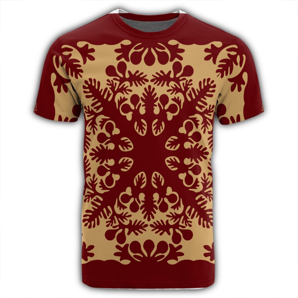 Hawaiian Quilt Vintage T Shirt AH - Polynesian Pride