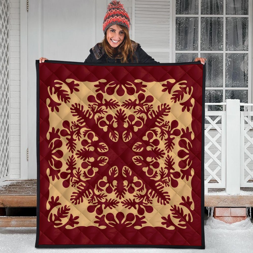 Hawaiian Quilt Vintage Premium Quilts - AH - Polynesian Pride