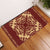 Hawaiian Quilt Vintage Door Mat AH Door Mat Black - Polynesian Pride