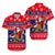 New Zealand Maori Meri Kirihimete Hawaiian Shirt - LT2 Unisex RED - Polynesian Pride