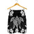 Hawaiian Silver Turtle Plumeria Men's Shorts AH - Polynesian Pride