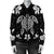 Hawaiian Silver Turtle Plumeria Bomber Jacket AH - Polynesian Pride