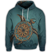 Hawaiian Skillful Turtle Polynesian Hoodie - Polynesian Pride