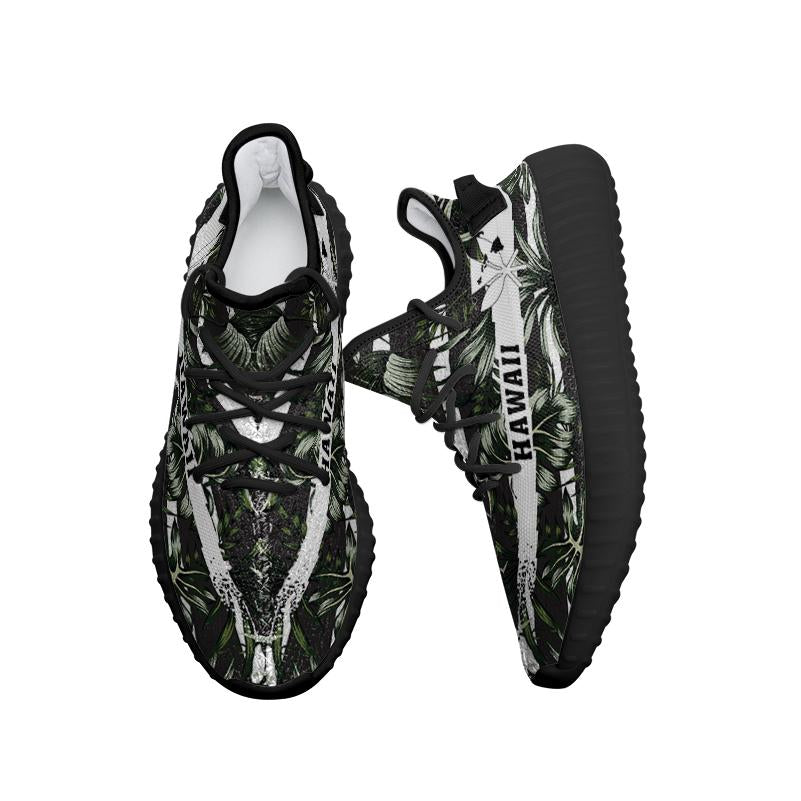 Hawaiian Sneakers YZ Tropical Line Patttern - Polynesian Pride