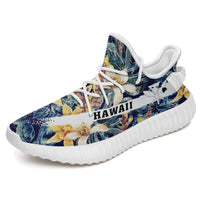 Hawaiian Sneakers YZ Vintage Floral White - Polynesian Pride