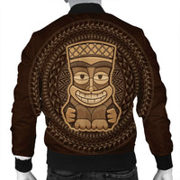 Hawaiian Tiki Bomber Jacket AH - Polynesian Pride
