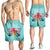 Hawaiian Tropical Strelitzia Hibiscus Plumeria Centre Men's Shorts - AH - Polynesian Pride