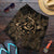 Hawaiian Turtle Hibiscus Plumeria Kanaka Polynesian Men's Shorts Gold - Soft Style - AH Art - Polynesian Pride