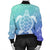 Hawaiian Turtle In The Sea Polynesian Bomber Jacket - AH - Polynesian Pride