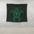 Hawaiian Turtle Kanaka Polynesian Tapestry - Green - AH - Polynesian Pride