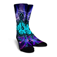 Hawaiian Turtle Mystery Polynesian Crew Socks - AH - Polynesian Pride