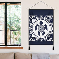 Hawaiian Turtle Pattern Hanging Poster - AH - Polynesian Pride