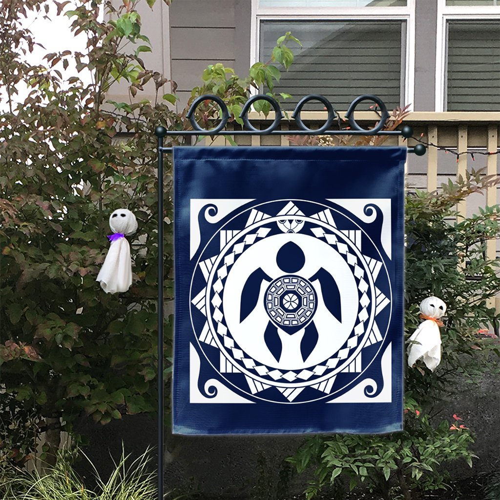 Hawaiian Turtle Pattern Flag - AH - Polynesian Pride